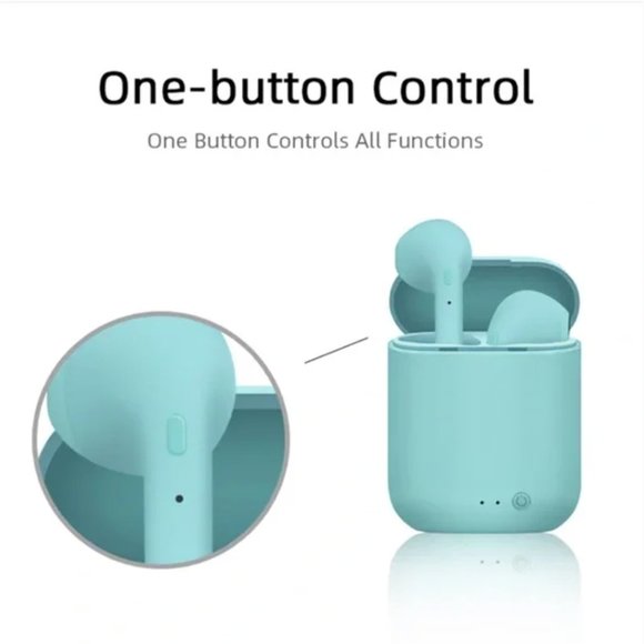 Brand new mini 2 TWS ture wireless earphones earbuds light blue
